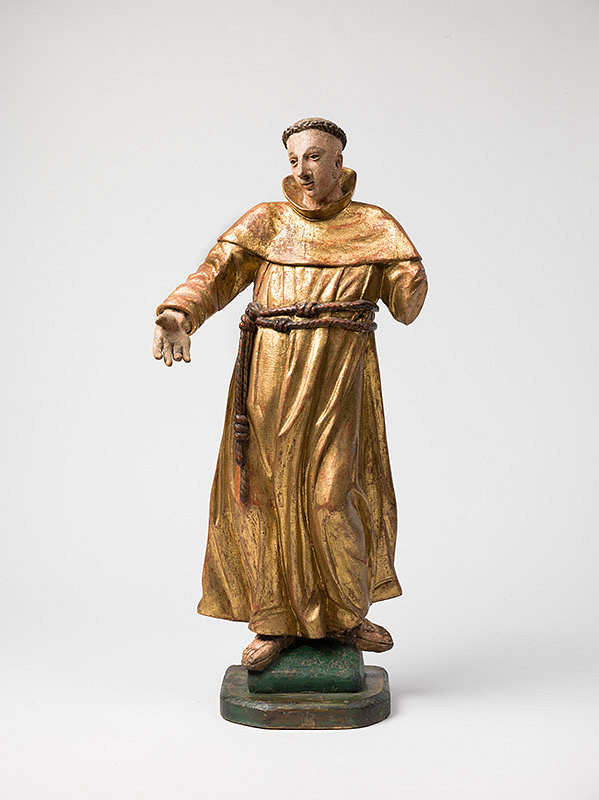 Slovenský rezbár z 18. storočia – Svätý Anton Paduánsky 