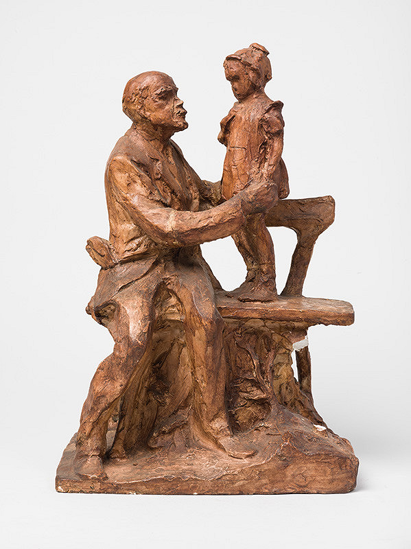 Ľudovít Goga – Lenin s dievčatkom 