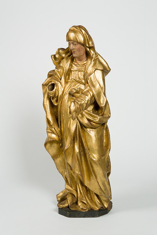 Stredoeurópsky rezbár z 18. storočia – Svätica - Svätá Anna ? 