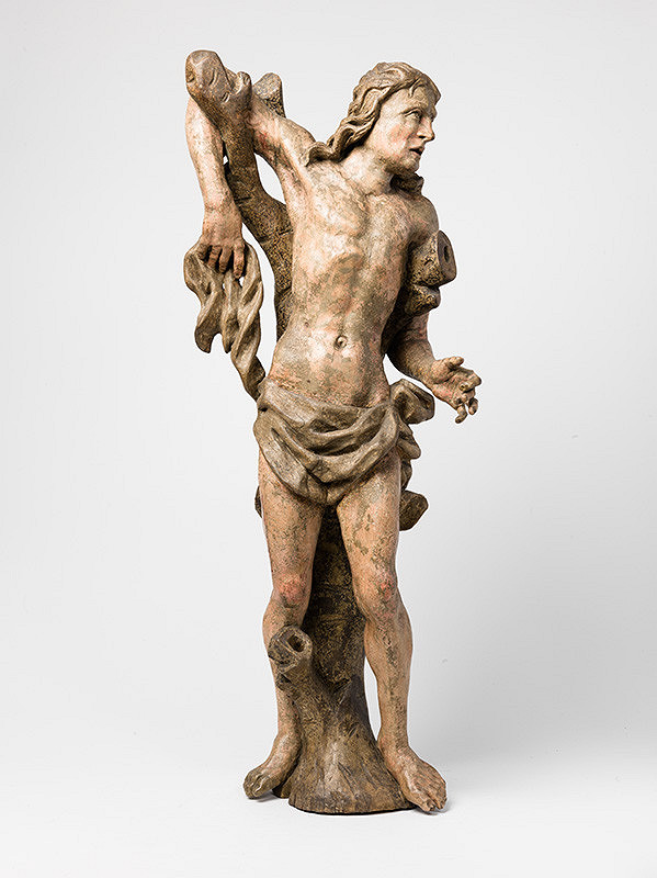 Slovenský rezbár z 18. storočia – Svätý Sebastián 