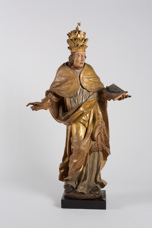 Slovenský rezbár z prelomu 17. - 18. storočia – Svätý Urban pápež 