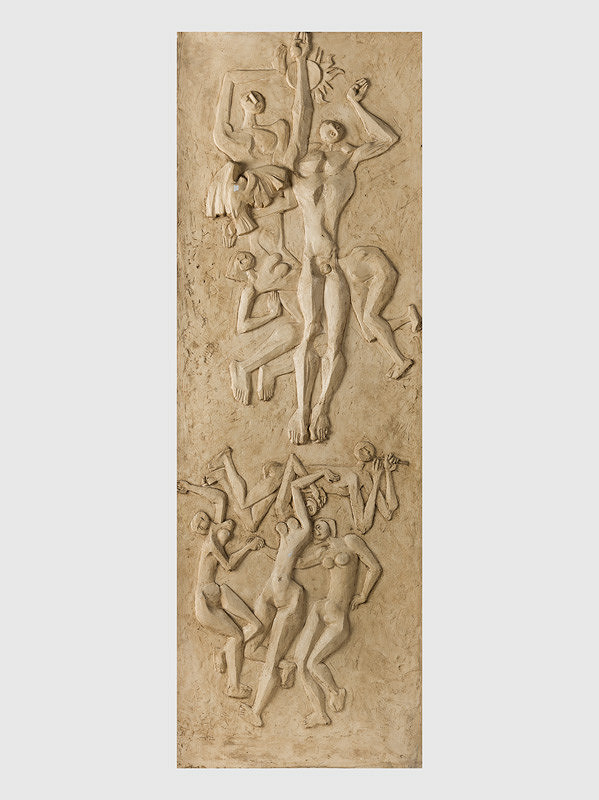 Tibor Bártfay, Albín Brunovský – Dvojitý reliéf zo súťaže Klementa Gottwalda 