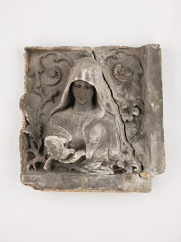 Slovenský sochár z 20. storočia – Madona kŕmiaca holuby 