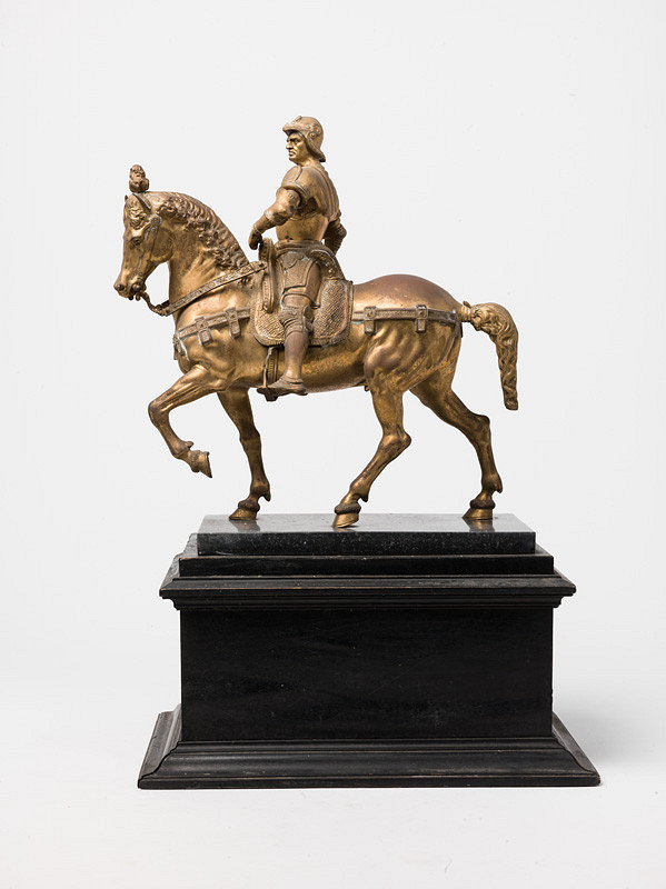 Slovenský sochár z 20. storočia – Maršal Colleoni na koni 