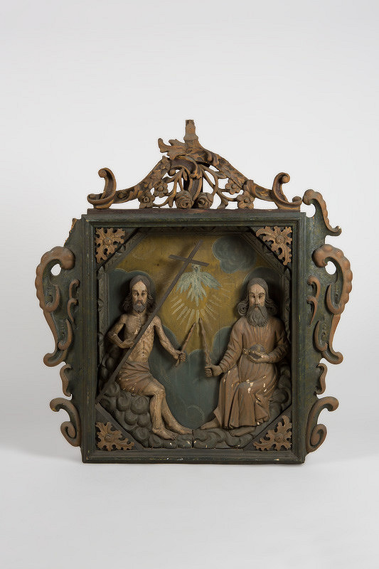 Slovenský rezbár zo začiatku 18. storočia – Svätá Trojica 