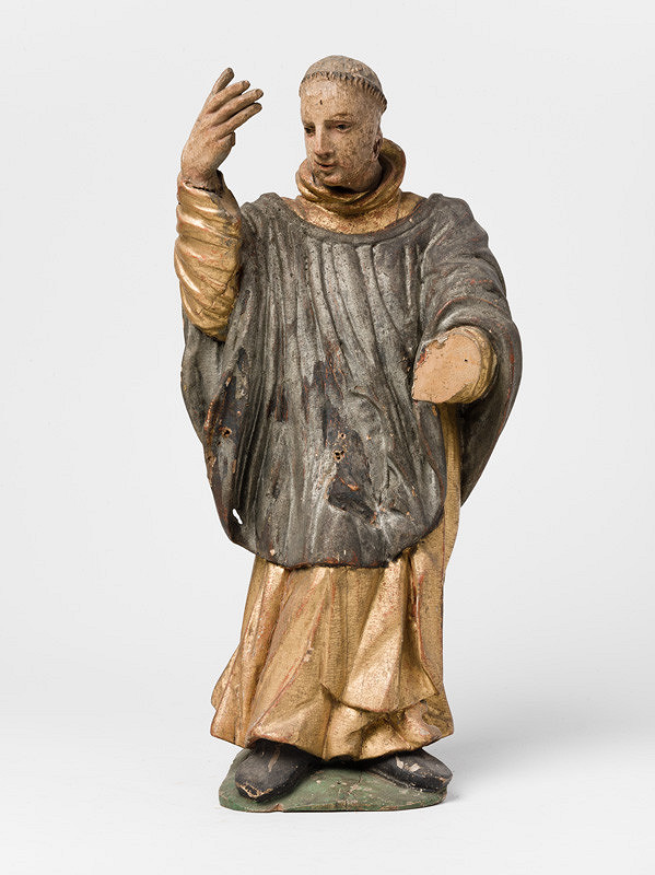 Bratislavský rezbár z 18. storočia – Mních so svietnikom II. 