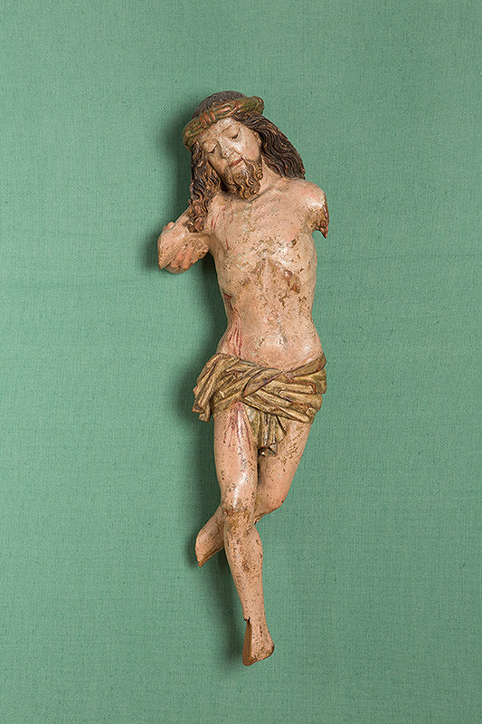 Slovenský rezbár z 15. storočia – Kristus zo skupiny Trón milosti 