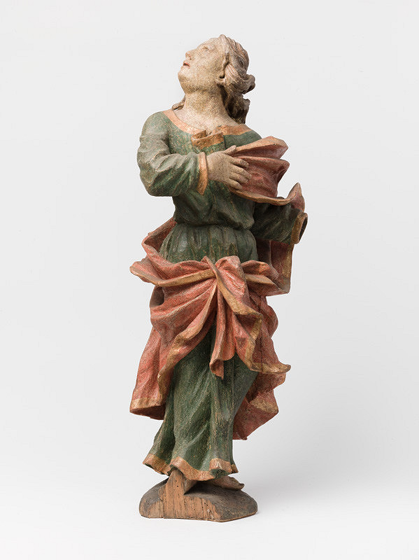 Slovenský rezbár z 18. storočia – Svätý Ján Evanjelista  