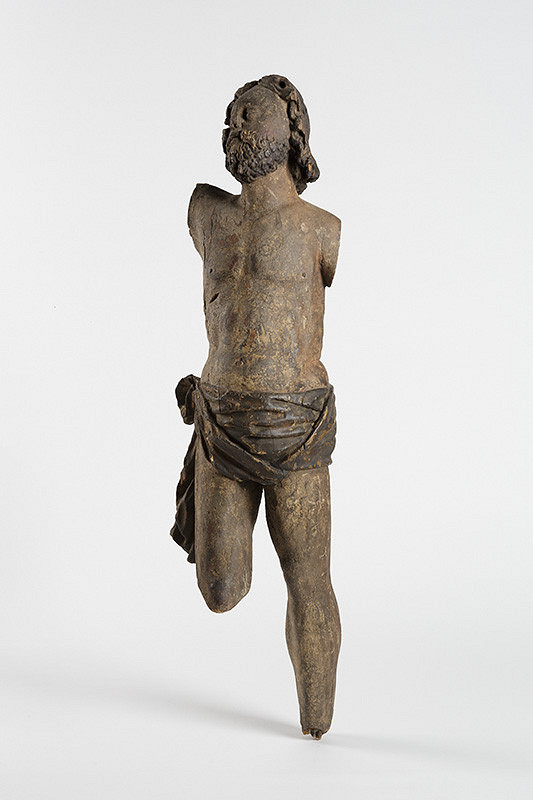 Slovenský rezbár zo 17. storočia – Mŕtvy Kristus - torzo 