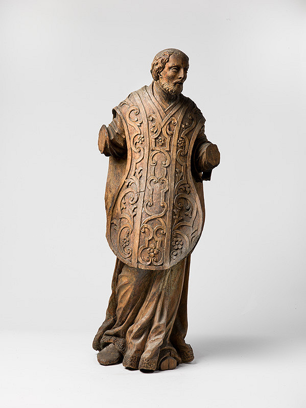 Slovenský ľudový rezbár z 18. storočia – Svätec  