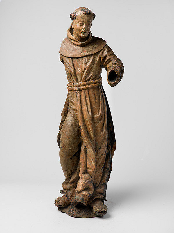 Slovenský rezbár z 18. storočia – Svätý Anton 