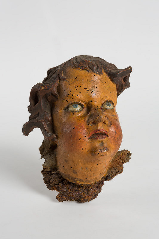 Neznámy rezbár – Hlava anjela 