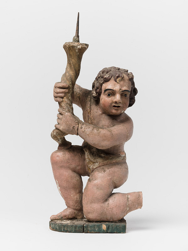 Bratislavský rezbár z 18. storočia – Anjel so svietnikom 