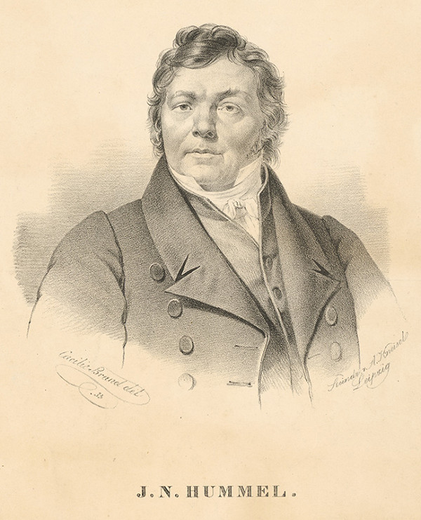 August Kneisel, Cäcilie Brandt – Portrét J. N. Hummela