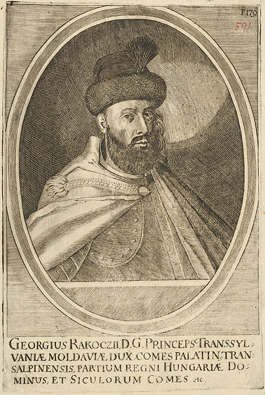 Stredoeurópsky autor – Portrét Juraja Rákoczyho II.