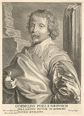 Pieter de Jode, Anthony van Dyck – Portrét Cornelisa Poelenburga 