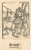 Stredoeurópsky grafik zo 16. storočia – De turpi loquio ftulpose 