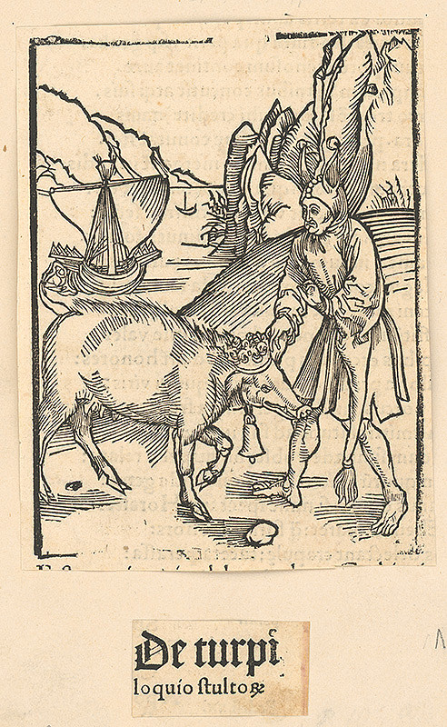 Stredoeurópsky grafik zo 16. storočia – De turpi loquio ftulpose