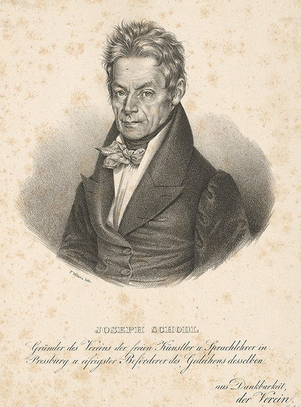 Friedrich Miletz – Portrét Jozefa Scholda