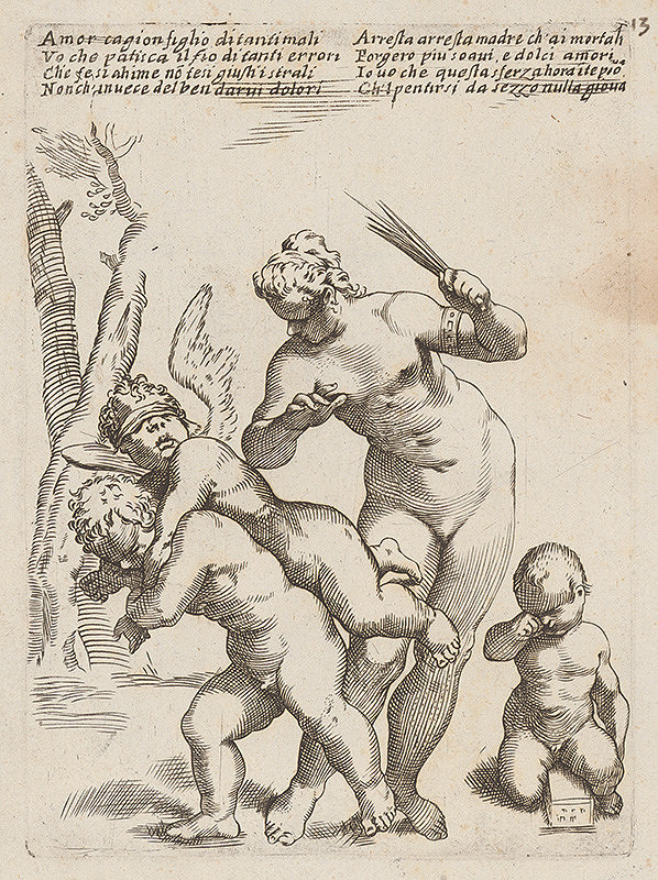 Lodovico Carracci – Nezbedný Amor 