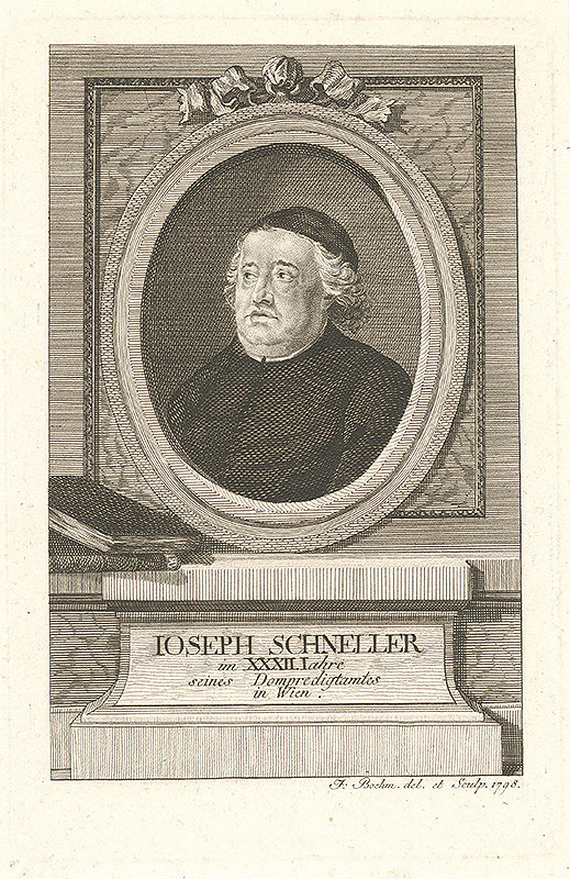 J. Boehm – Portrét Jozefa Schnellera