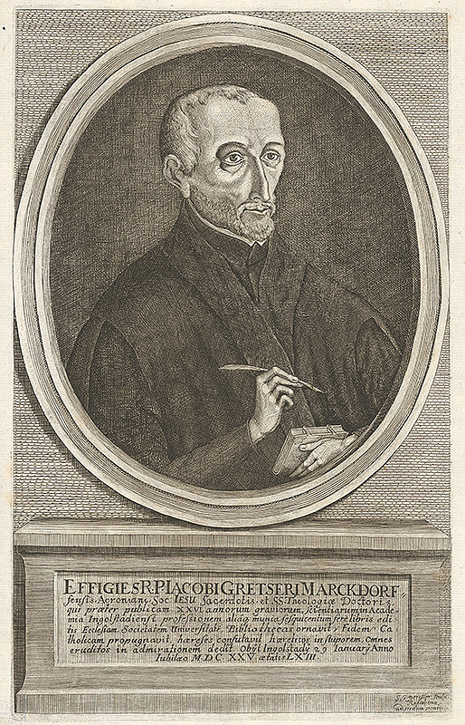 Johann Georg Preissler – Effigies R.P.Iacobi Gretseri Marckdorf