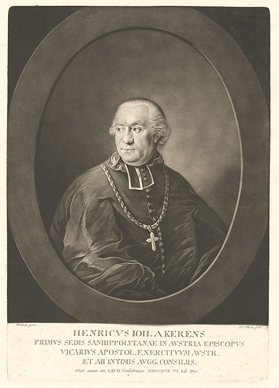 Nikolaus Rhein, Georg Weikert – Portrét Henricha Jána Akoromsa