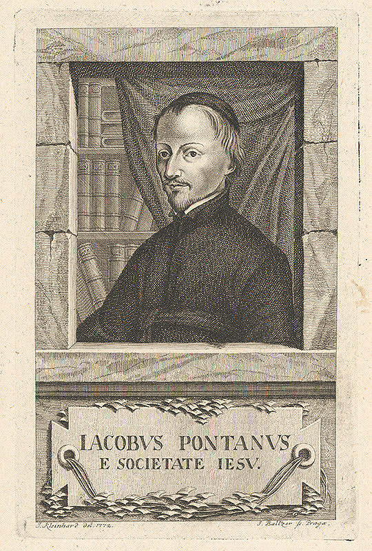 Jan Jiří Balzer, Johann Kleinhard – Portrét Jacoba Pontana