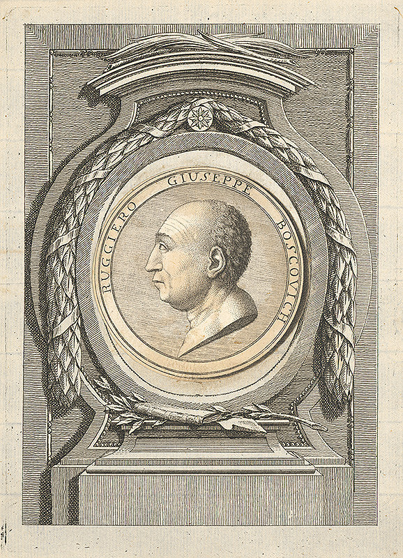 Stredoeurópsky grafik z 18. storočia – Portrét R.G.Boscovicha 