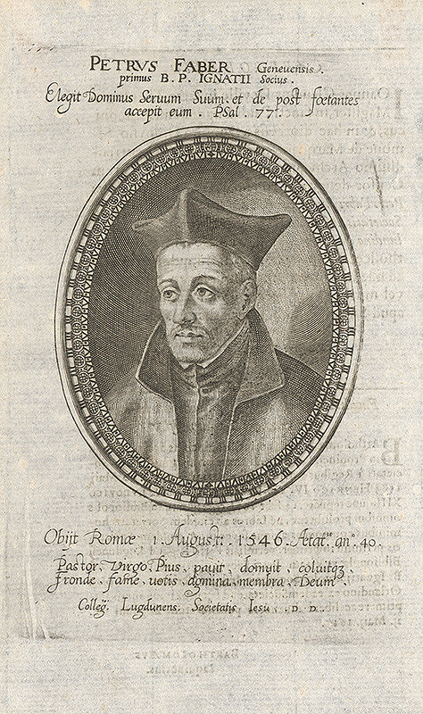 Stredoeurópsky grafik z 18. storočia – Portrét P. Fabera 