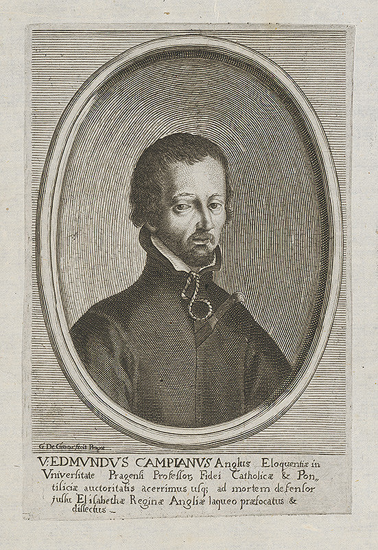 Gerard de Groos – Portrét Edmunda Campiana 