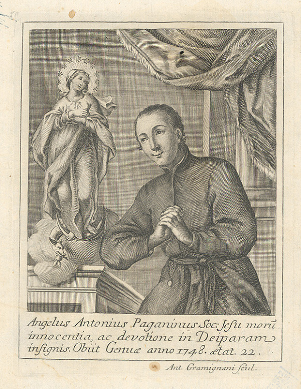 Antonio Gramignani – Angelus Antonius Paganinus