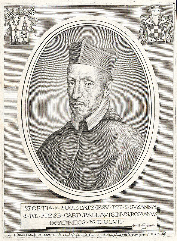 Albert Clouet, Giovanni Battista Gaulli – Palavicinus-portrét
