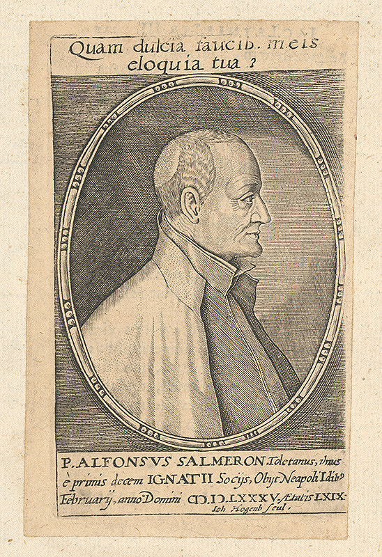 Johann Hogenberg – Portrét Alfonza Salmerona
