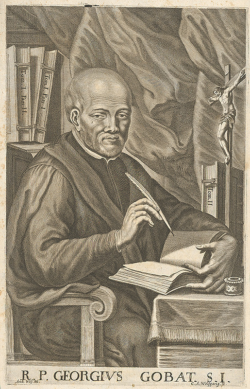 Georg Andreas Wolfgang st., Andreas Wolf – Portrét Georgiusa Gobata 