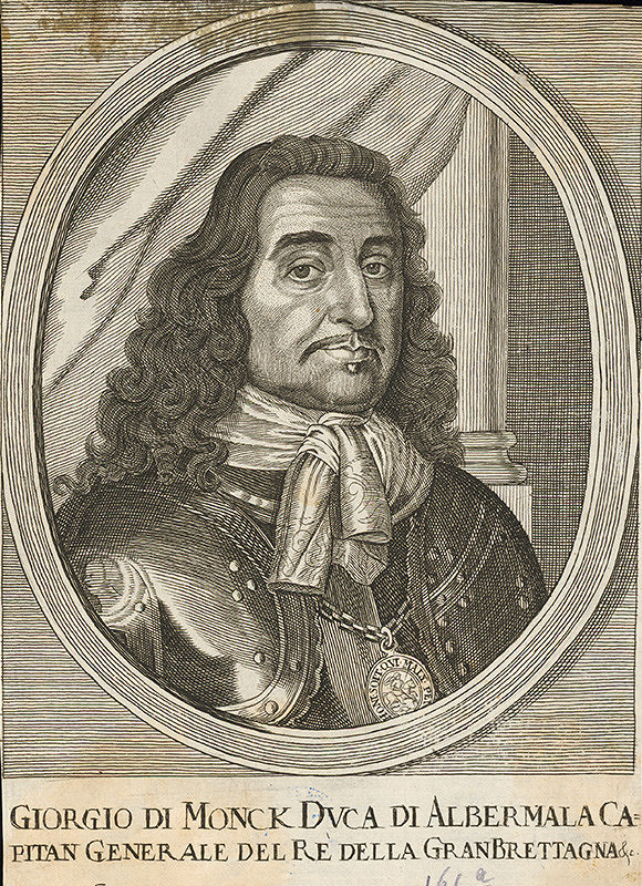 Johann Martin Lerch – Portrét generála Moncka