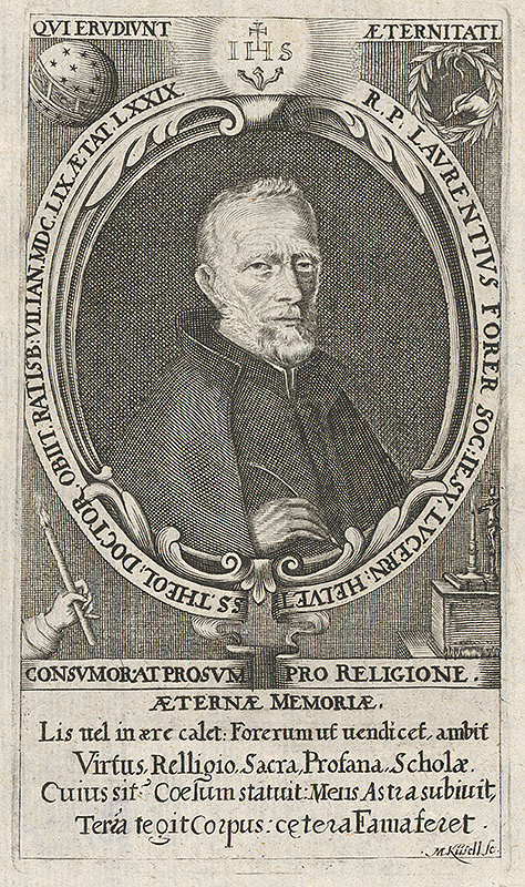 Melchior Küsell – Portrét Laurentiusa Forera