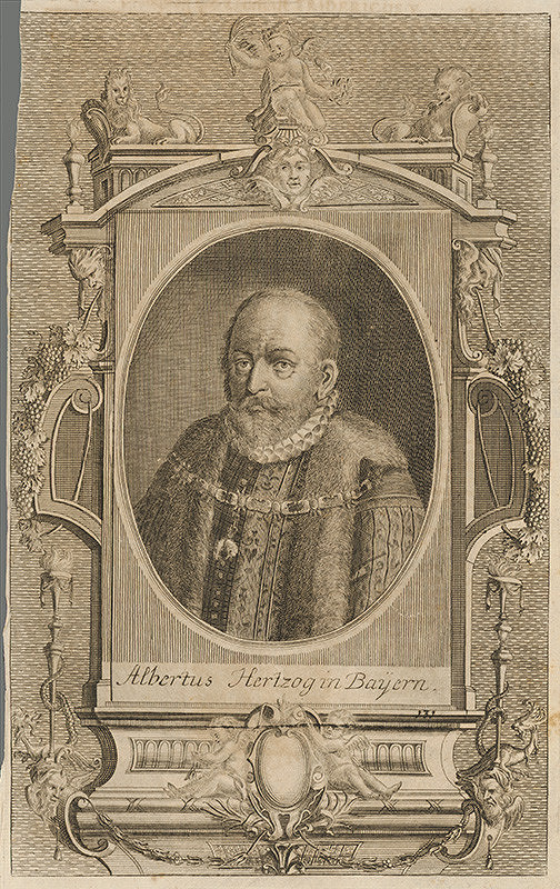 Stredoeurópsky autor – Portrét bavorského vojvodu Alberta V.