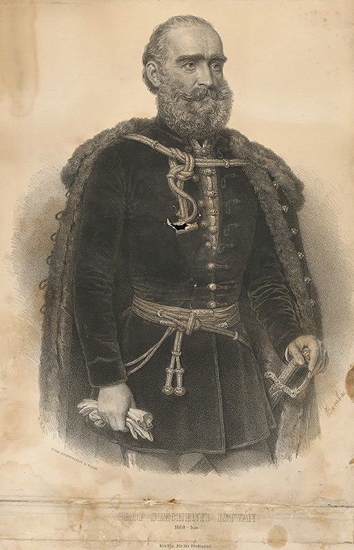 Miklós Barabás – Portrét grófa Szécsényiho