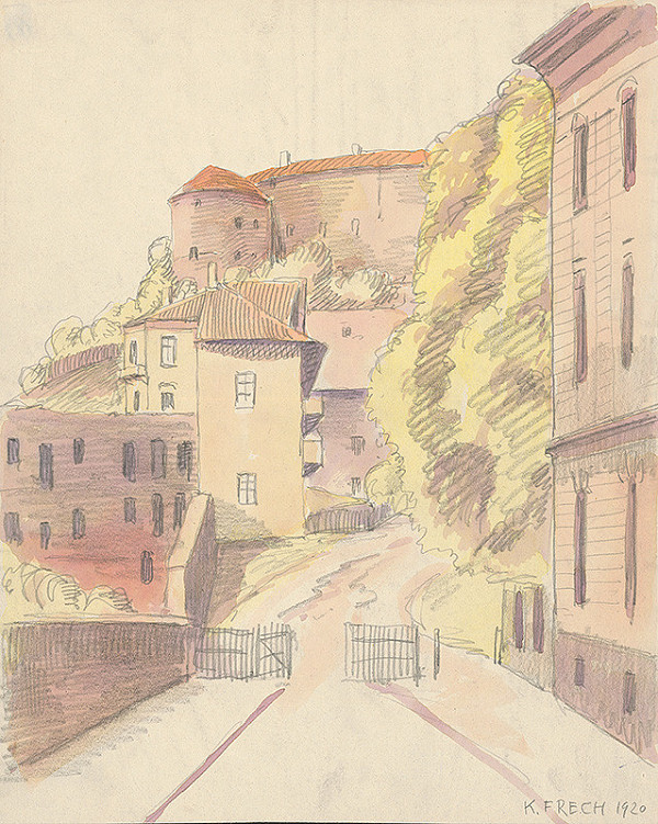 Karol Frech – Pod bastionom Luginsland v Bratislave 