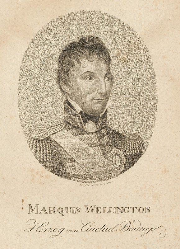 Petr Bohmann – Portrét generála Wellingtona