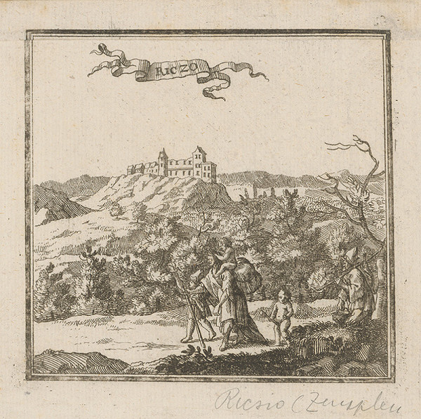 Stredoeurópsky grafik zo 17. storočia – Pútnici pod Zemplínom