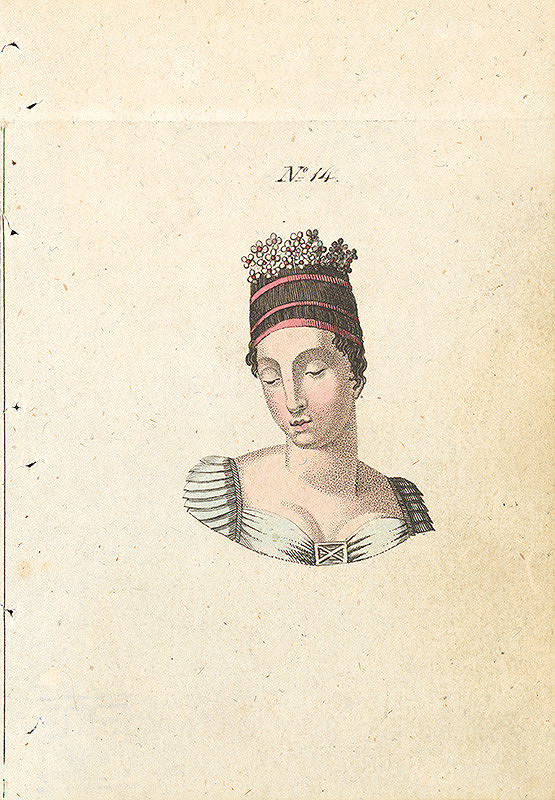 Stredoeurópsky grafik z 19. storočia – Ilustrácia ku knihe Die Kunst in der Liebe und Freundschaft