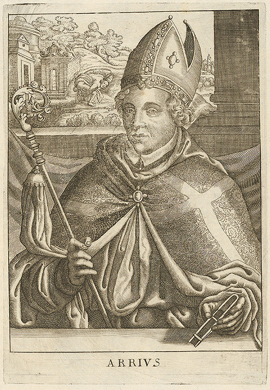 Stredoeurópsky grafik z 2. polovice 16. storočia – Anabaptista Arrius 