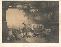 Eduard Weixlgärtner, Friedrich Gauermann – Ráno na salaši 