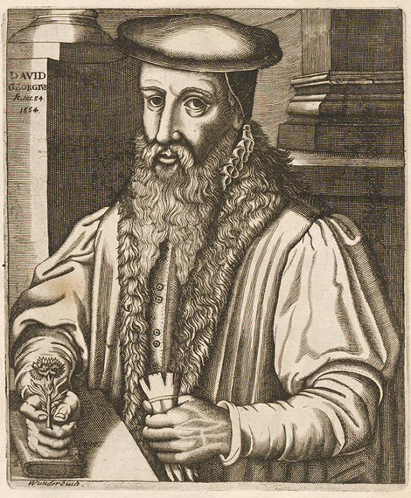 Stredoeurópsky grafik z 2. polovice 16. storočia – Anabaptista Juraj David 