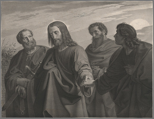 Stredoeurópsky grafik z 19. storočia – Kristus a apoštoli