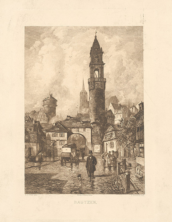 Ludwig Friedrich, Wilhelm Georg Ritter – Bautzen