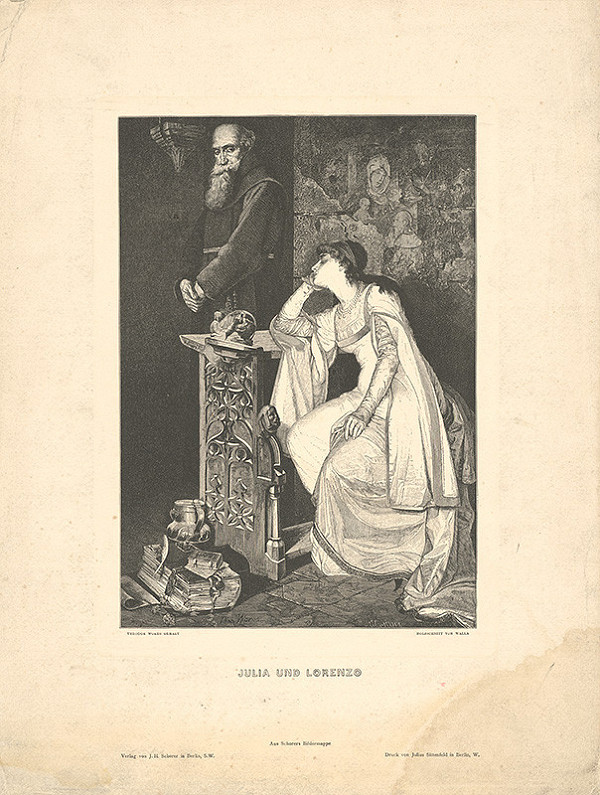 József Walla, Theodor Wores – Júlia a Lorenzo 