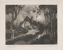 Hugo Henschl – Vodný mlyn 